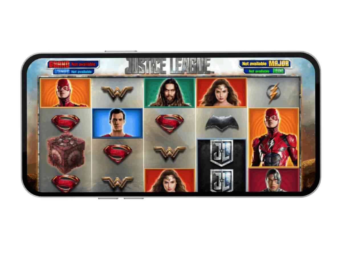 La slot mobile Justice League
