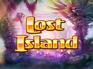Il logo della slot Lost Island