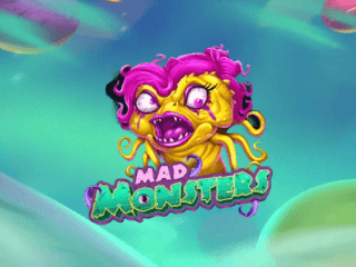 Il logo della slot Mad Monsters