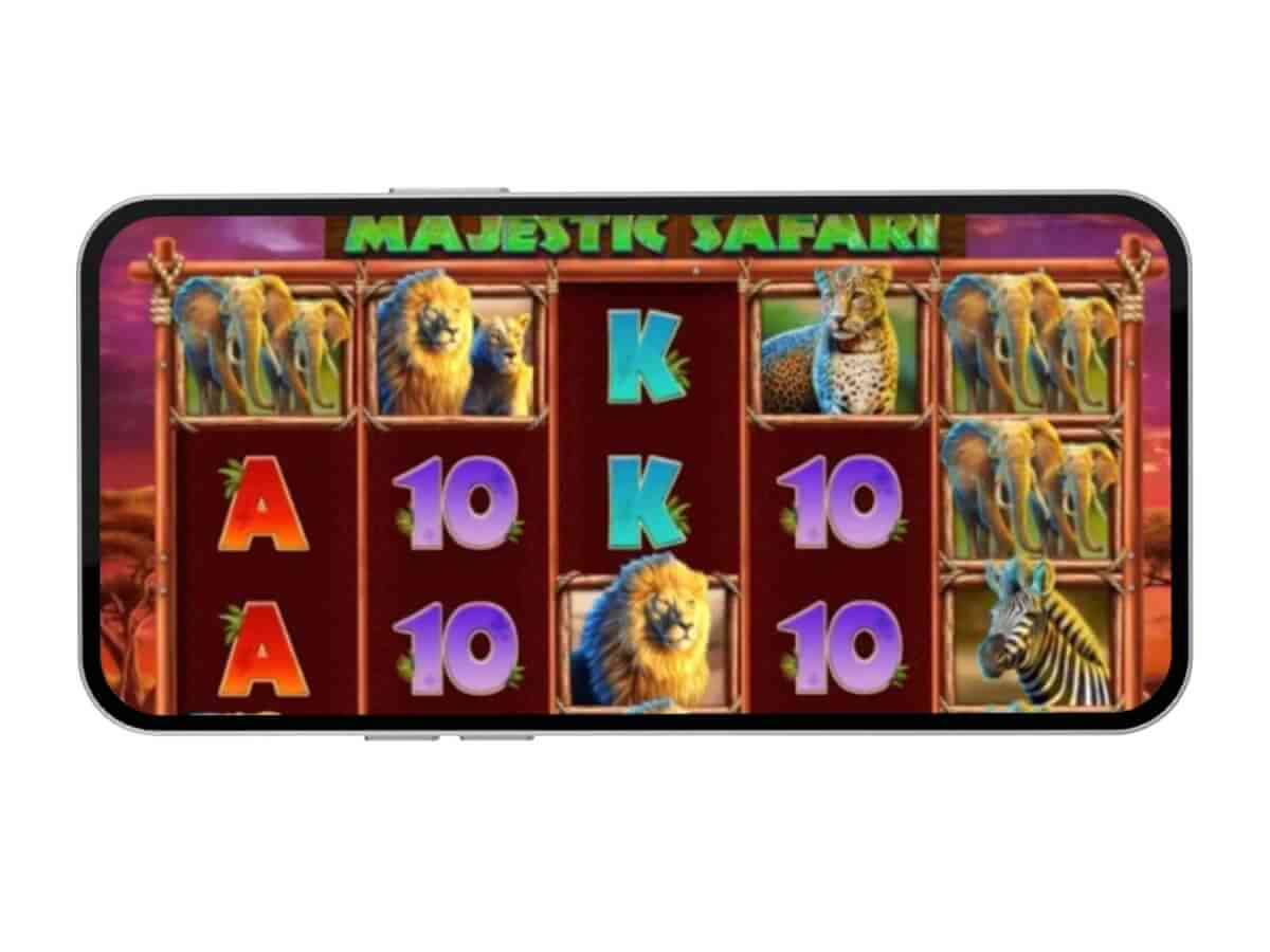 La slot mobile Majestic Safari