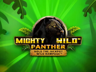 Il logo della slot Mighty Wild: Panther