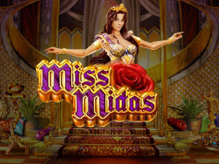 Il logo della slot Miss Midas