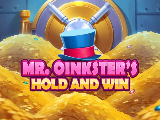 Il logo della slot Mr. Oinkster's Hold And Win