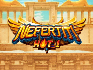 Il logo della slot Nefertiti Hot 1
