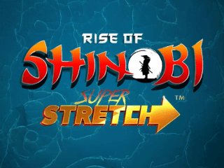 Il logo della slot Rise of Shinobi