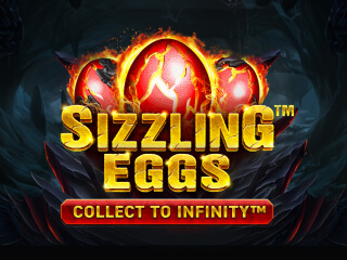 Il logo della slot Sizzling Eggs