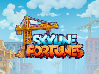 Il logo della slot Skyline Fortunes