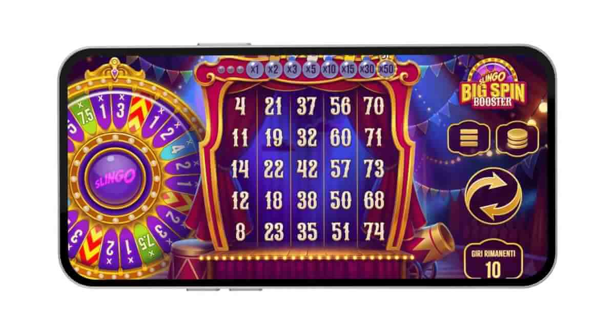Slingo Big Spin Booster mobile
