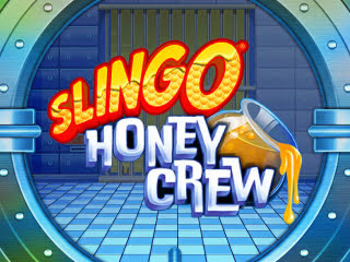 Il logo della slot Slingo Honey Crew
