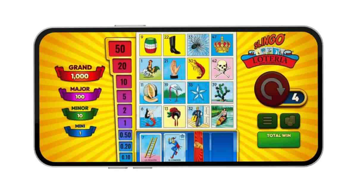 Slingo Loteria Don Clemente mobile