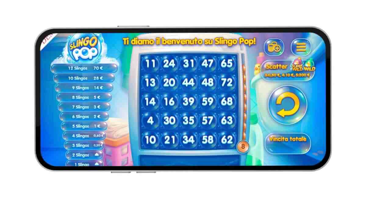 Slingo Pop mobile