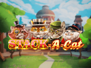 Il logo della slot Stack-A-Cat