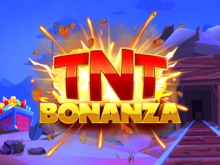 Il logo della slot TNT Bonanza