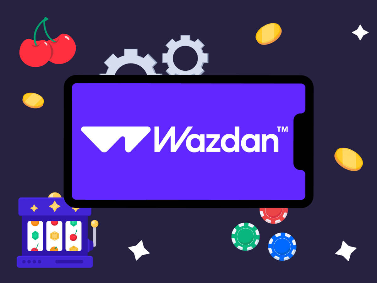 Il logo del provider di software per casinò Wazdan