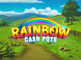 Il logo della slot Rainbow Cash Pots