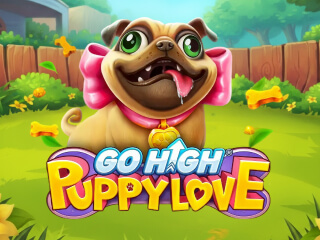 Il logo della slot Go High Puppy Love