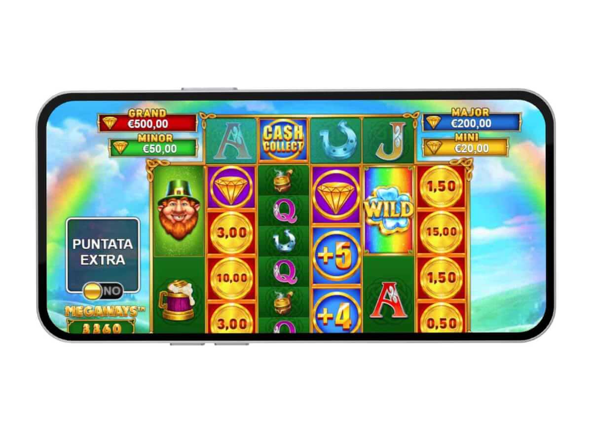 La slot mobile Leprechaun’s Luck: Cash Collect: Megaways