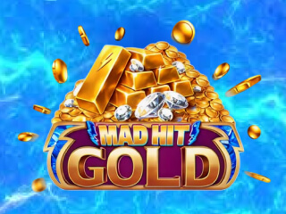 Il logo della slot Gold Mad Hit