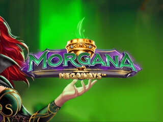 Il logo della slot Morgana Megaways