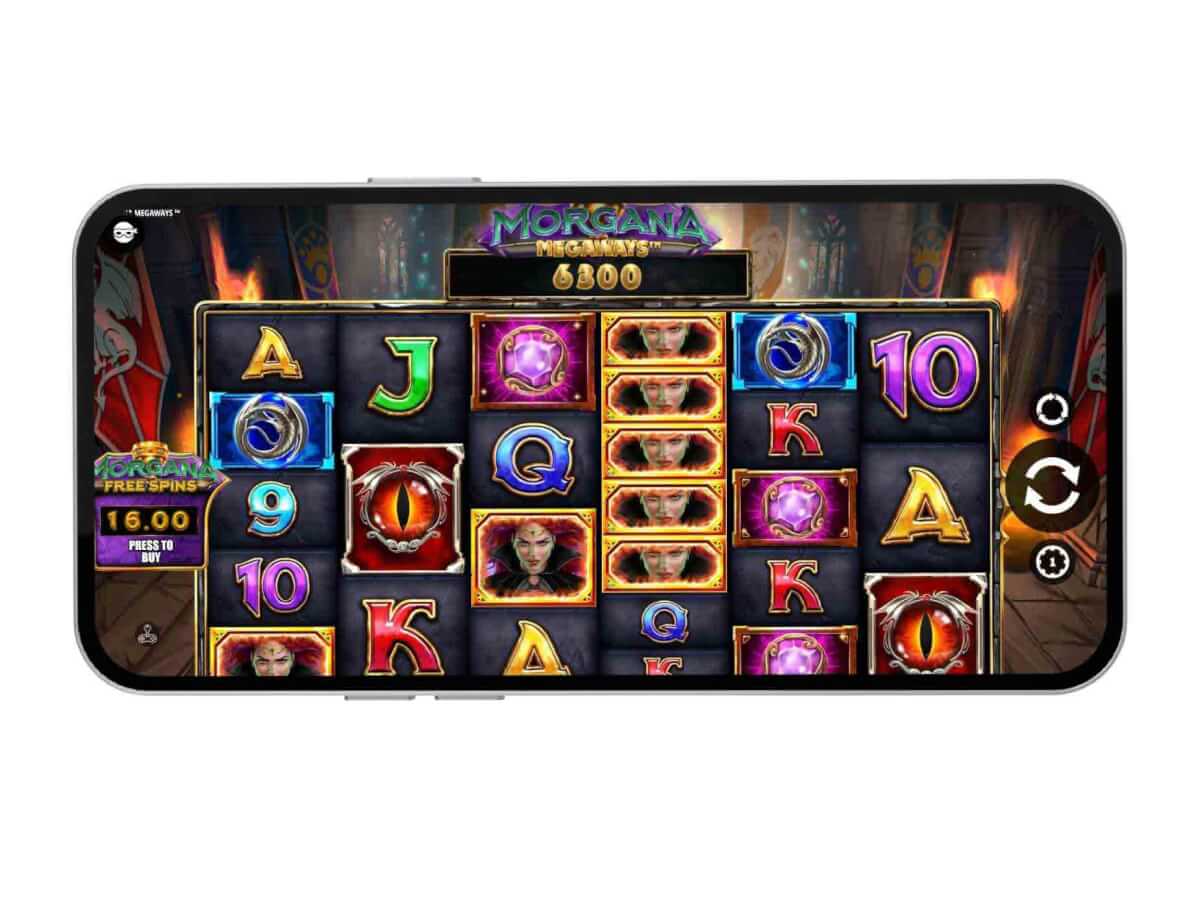 La slot mobile Morgana Megaways