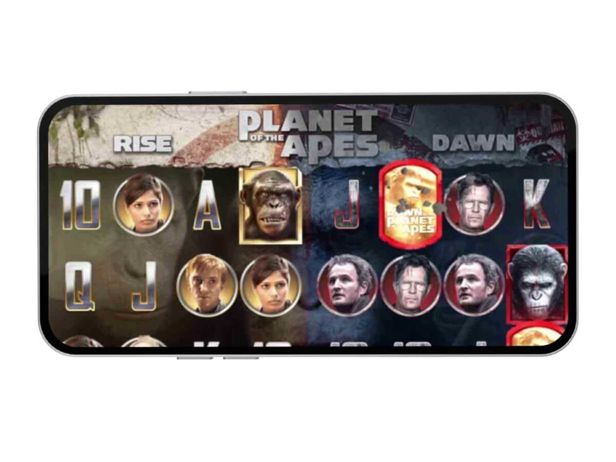 La slot mobile Planet of the Apes