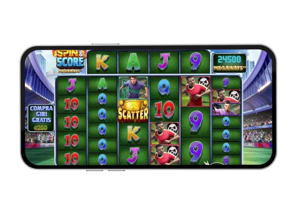 La slot mobile Spin&Score Megaways