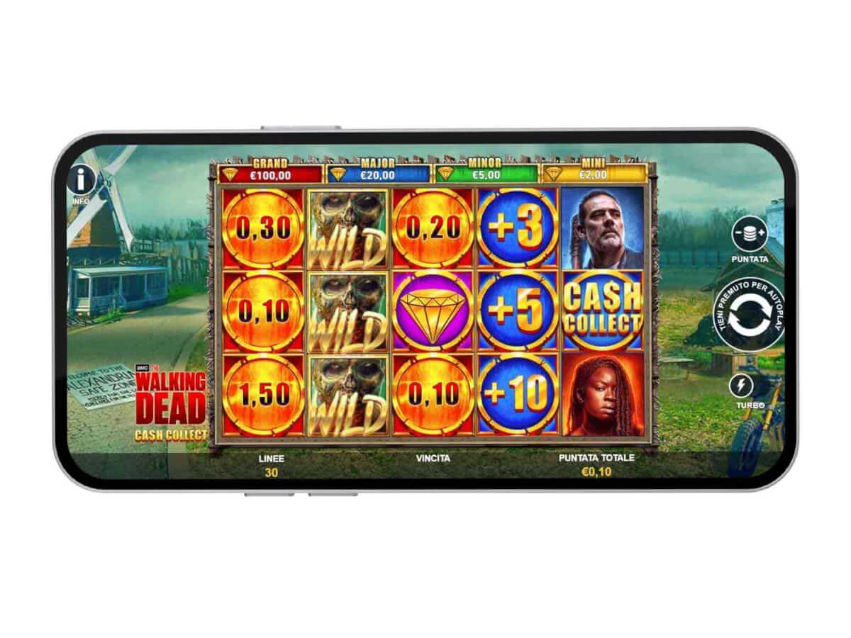 La slot mobile The Walking Dead: Cash Collect