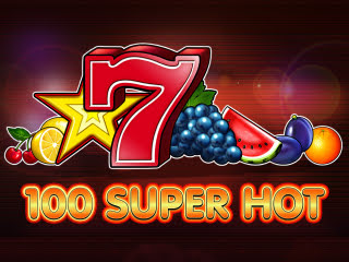 Il logo della slot 100 Super Hot