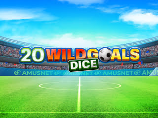 Il logo della slot 20 Wild Goals Dice