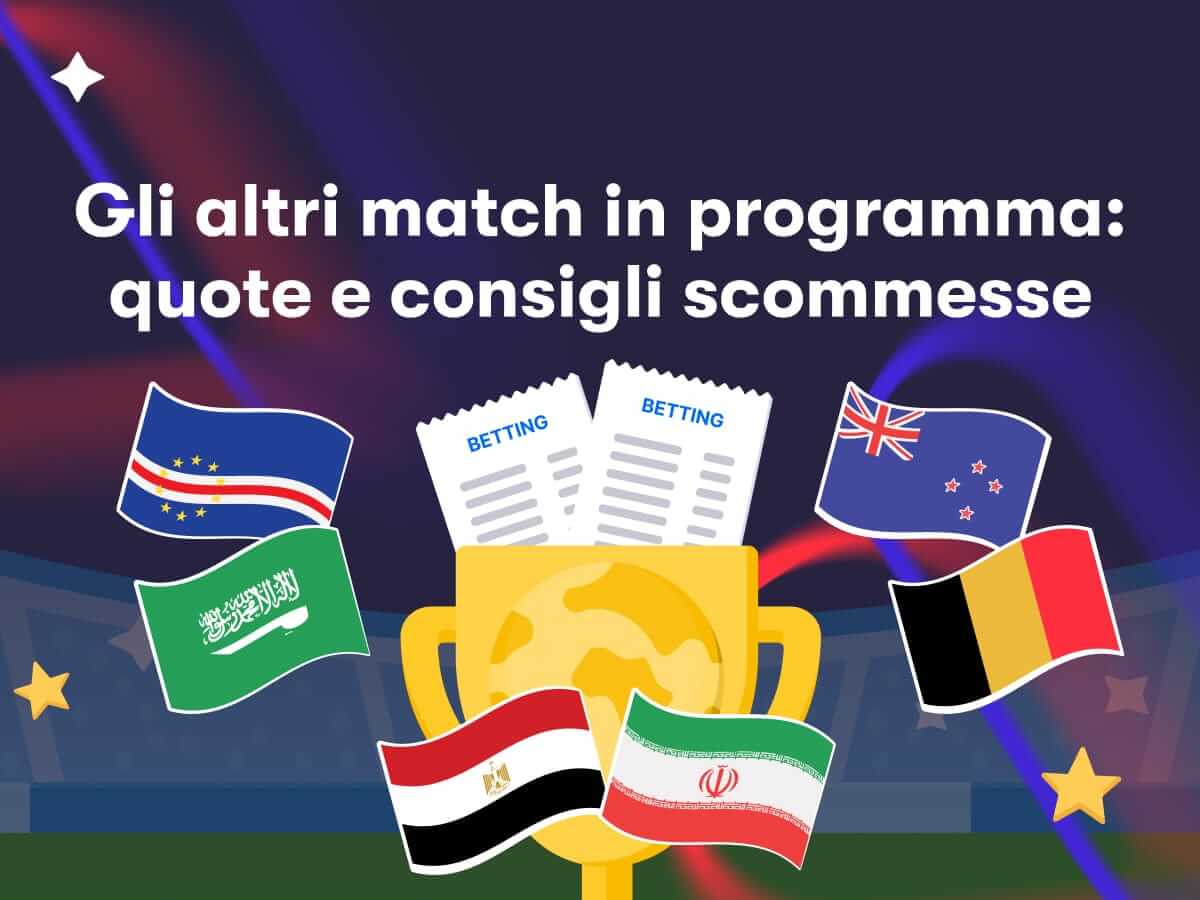 Gli altri match in programma: quote e consigli scommesse