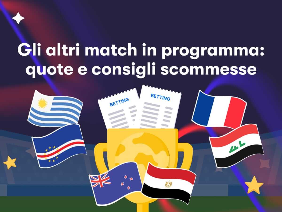 Gli altri match in programma: quote e consigli scommesse