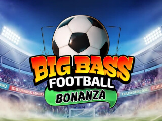 Il logo della slot Big Bass Football Bonanza