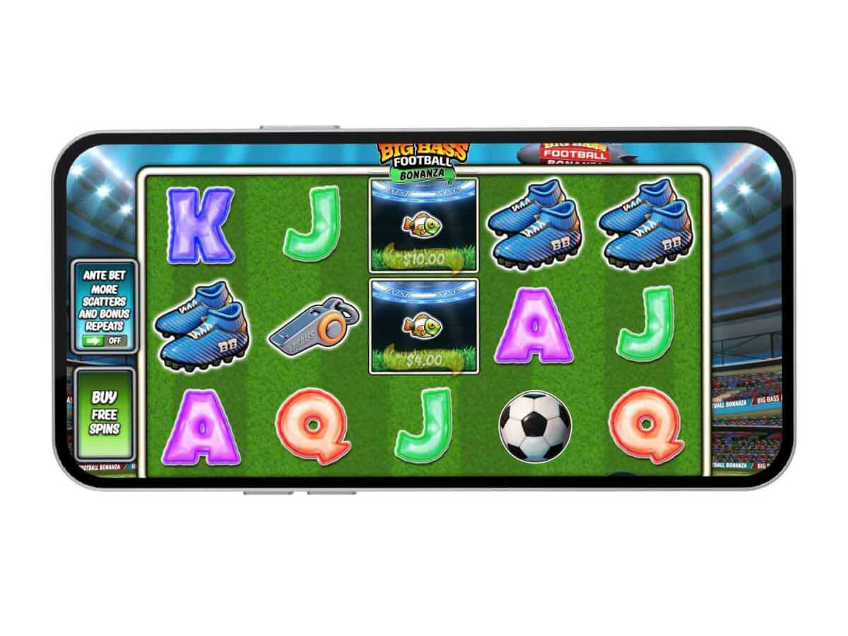 Big Bass Bonanza Football slot mobile