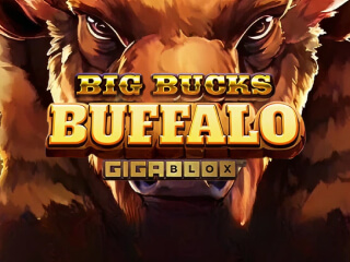 Il logo della slot Big Bucks Buffalo Gigablox