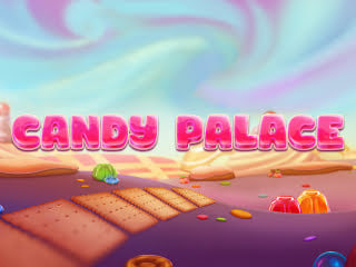 Il logo della slot Candy Palace
