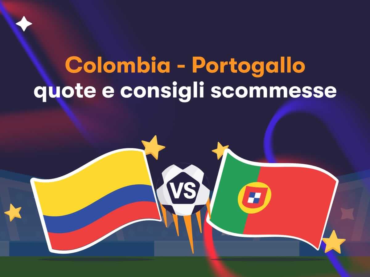 Colombia - Portogallo: quote e consigli scommesse