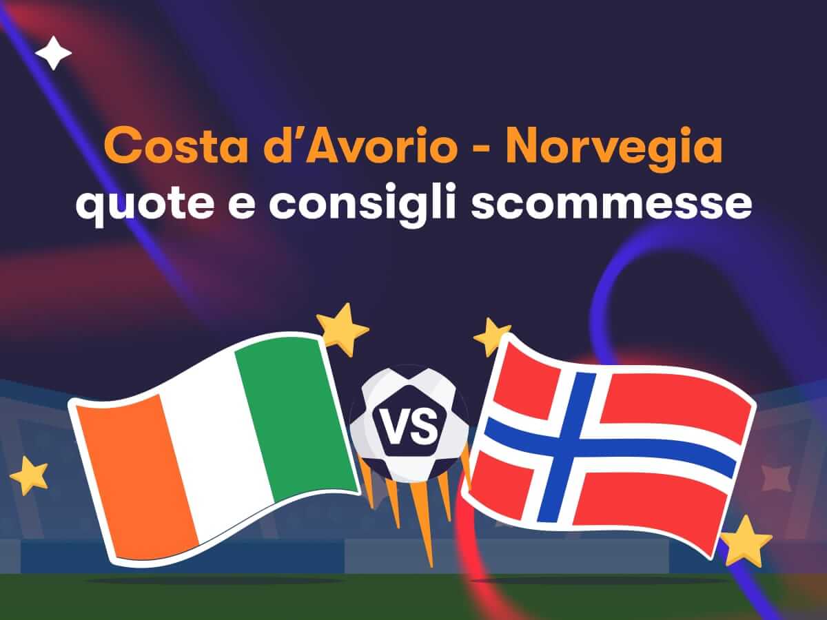 Costa d'Avorio - Norvegia: quote e consigli scommesse