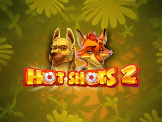 Il logo della slot Hot Shots 2