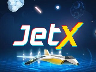 Il logo della slot JetX