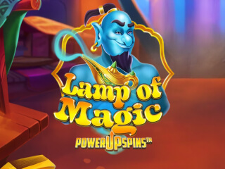 Il logo della slot Lamp of Magic