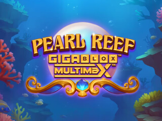 Il logo della slot Pearl Reef Gigablox Multimax