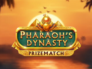 Il logo della slot Pharaoh's Dynasty PrizeMatch
