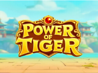 Il logo della slot Power of Tiger