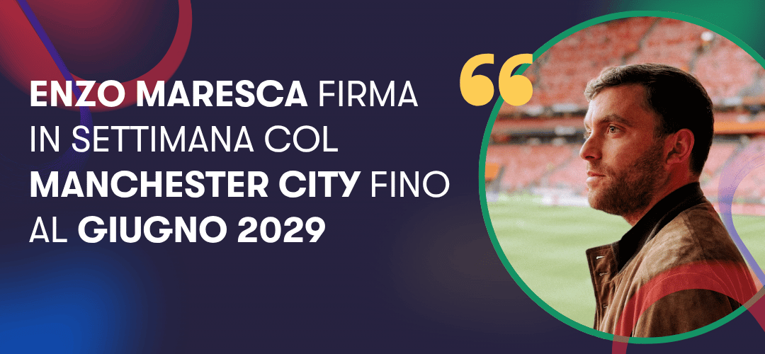 Enzo Maresca firma in settimana col Manchester City fino al giugno 2029, la foto di Fabrizio Romano