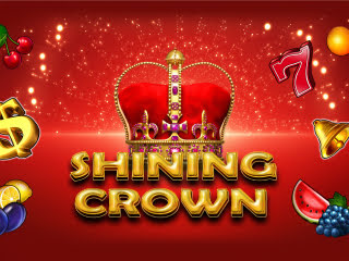 Il logo della slot Shining Crown