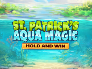 Il logo della slot St. Patrick's Aqua Magic Hold and Win