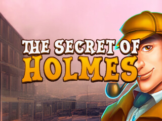 Il logo della slot The Secret of Holmes