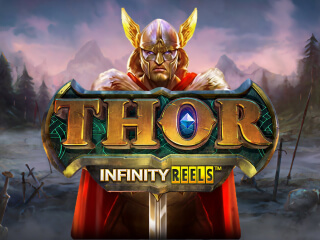 Il logo della slot Thor Infinity Reels