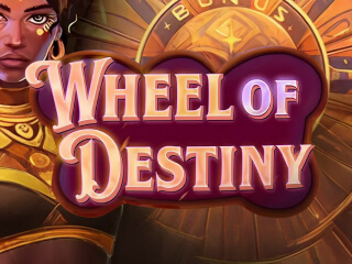 Il logo della slot Wheel of Destiny