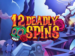 Il logo della slot 12 Deadly Spins